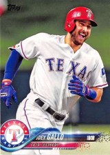 2018 Topps #326 Joey Gallo Texas Rangers
