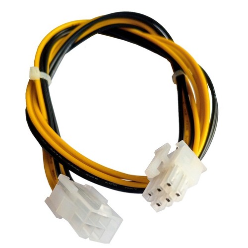 6pin Pci-E Extra Long Extension. 6pin À 6pin PSU Câble 48cm - Picture 2 of 3