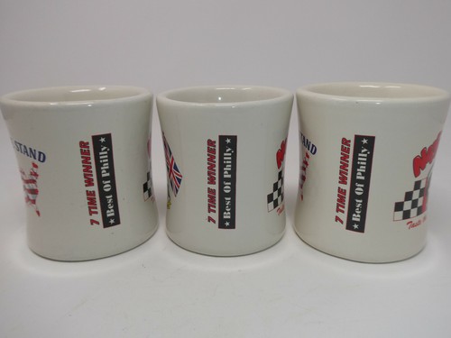 LOT OF 3 NIFTY FIFTY'S RESTAURANT PHILY COFFEE CUPS MUGS PATRIOTIC IRAQI FREEDOM - Picture 8 of 10