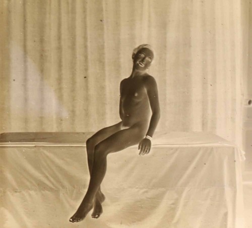 photo NEGATIF verre NUDE EROTIC c. 1920 / 13 x 6 cm / risque sexy nude / 77 - Picture 2 of 5