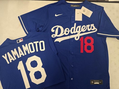 50303 CAMISETA DE BÉISBOL 100% REAL AZUL FREEMAN OHTANI BETTS DE LOS DODGERS DE Los Ángeles - Imagen 12 de 15
