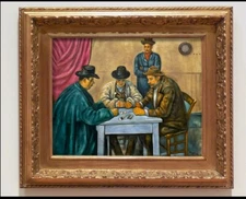 HOLIDAY SALE!   MAKE OFFER- Paul Cezanne painting  on canvas - Impressionist Art