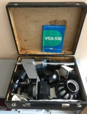 Vintage USSR Photo Enlarger UPA-510 Portable Kit with Case  Photo Dryer Glossy