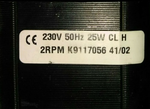 Ingranaggio nylon per motoriduttore stufa a pellet Kenta K9117056 K9117057 2 rpm - Picture 2 of 3
