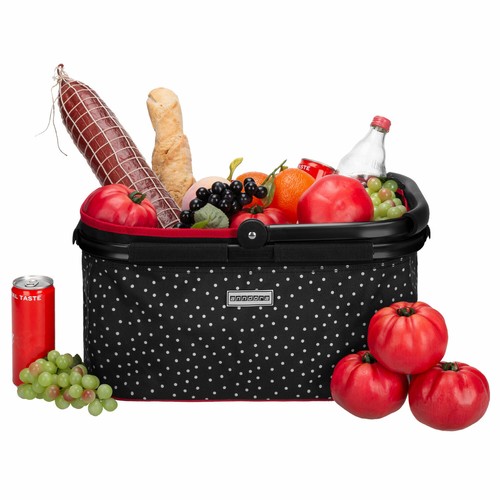anndora® Einkaufskorb Henkel klappbar 22L Stoffkorb Basket Carry Picknick Korb - Bild 26 von 114