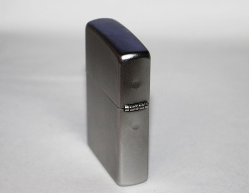 Encendedor de cigarrillos de bolsillo vintage abatible Zippo retro F12 F-12 protector contra el viento mate - Imagen 4 de 6