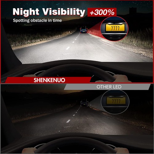 For 1990-1999 Chevy K1500 4*LED Headlight High Low Beam Light Bulbs White 6500K - Picture 13 of 13