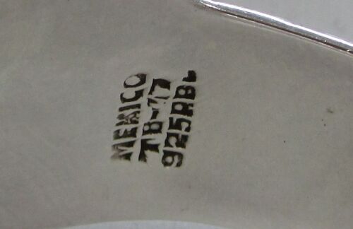 VINTAGE STERLINGSILBER BAND MANSCHETTE ARMBAND - Bild 4 von 4