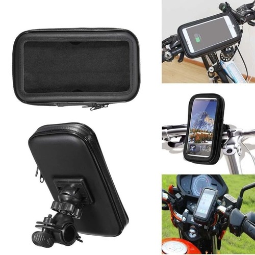 Fahrrad Halterung Smartphone Handy Halter Universal Bike Roller Motorrad Tasche - Bild 4 von 12