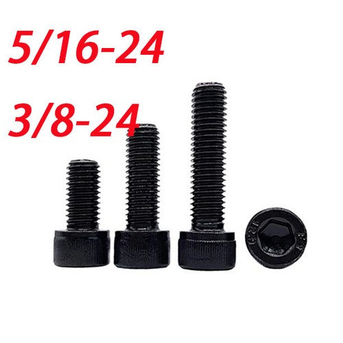 5/16-24 3/8-24 GR 12.9 BSW/UNC Taza Hexágono Enchufe Tapa Cabeza Tornillos Pulgadas Tornillo - Imagen 1 de 9