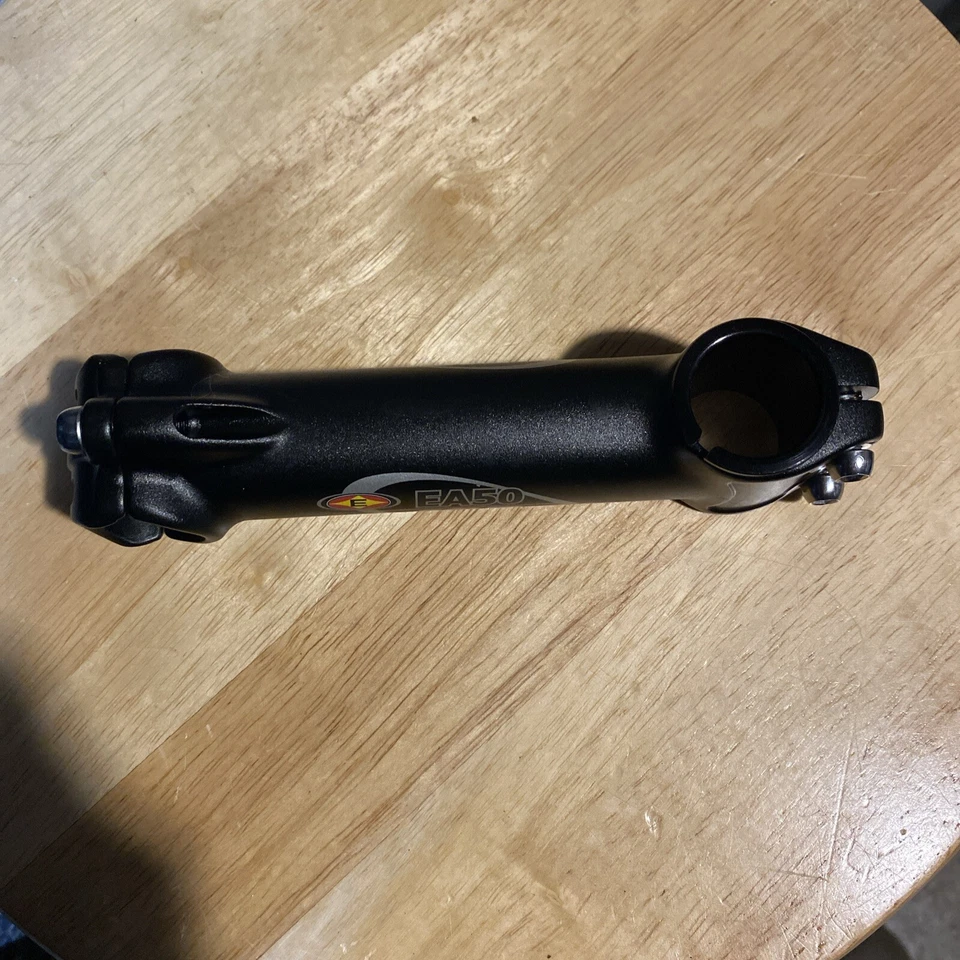 Easton EA50 Road stem 6deg 1" and 1.125" steerer 130mm x 26.0 -6deg rise New - Image 2 of 4