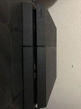 Sony PlayStation 4 Console | Black | Camera , Controller And Cables Included