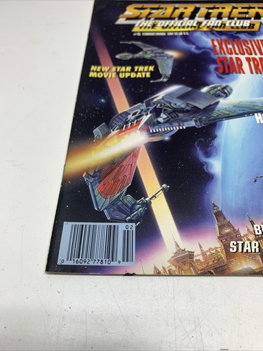 Star Trek The Official Fan Club Magazine February March 1994 Jeri Taylor KG - Picture 5 of 12