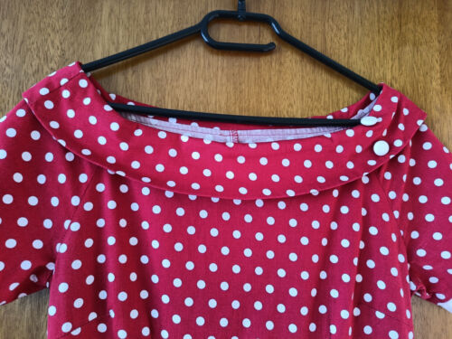 Zuckersüßes Rockabilly-Kleid der Vintage-Marke Dolly and Dotty, Größe 38 - Bild 4 von 17