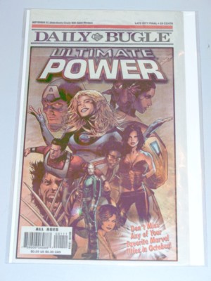 DAILY BUGLE ULTIMATE POWER MARVEL COMICS 27. SEPTEMBER 2006 NM (9,4)