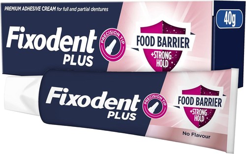 Fixodent Plus Premium / Plus / Professional Denture Adhesives Cream 40g Bulk UK - Picture 47 of 64