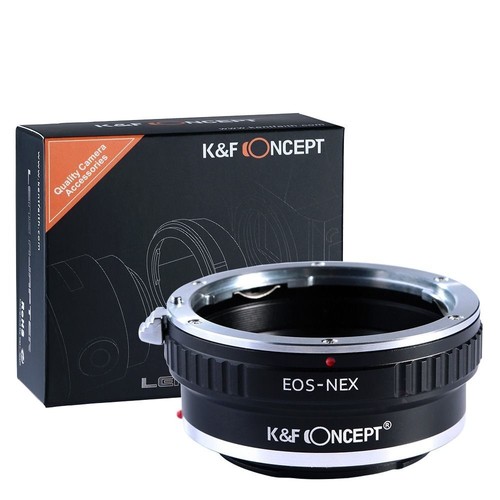 K&F Concept Lens Mount Adapter For Canon EOS Lens to Sony Alpha Nex E-Mount - Picture 2 of 7