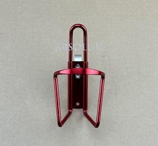 RED BIKE HANDLEBAR WATERBOTTLE CAGE CLAMP HOLDER 7/8 1" VINTAGECRUISER BICYCLE