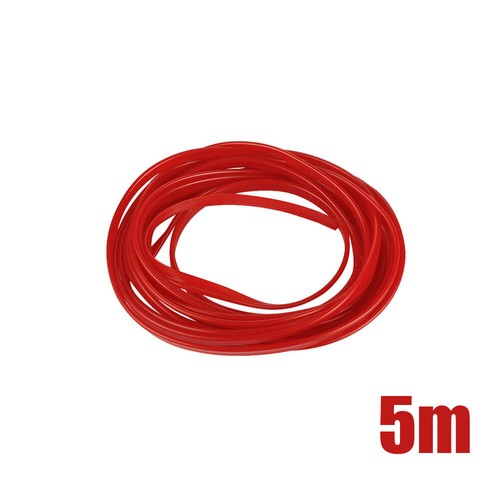 1pc 5M Red Car Styling Thread Interior Decal Strip Sticker Decor Accessories - Picture 6 of 6