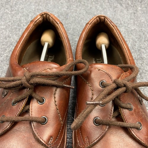 The Body Shoe by Hush Puppies Mens 14 Brown Leather Walking Shoes - Picture 12 of 19