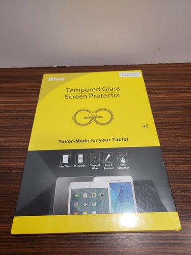 JETech One Touch Screen Protector for iPad 2017/2018 Air 2/Air 1/Pro 9.7 - Picture 1 of 4