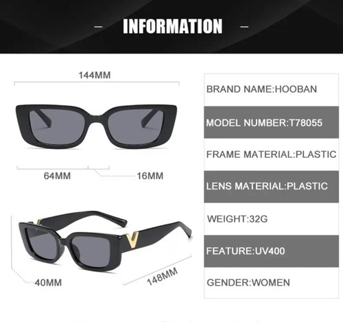 Small Oversized Ladies Women Sunglasses Desinger Big Frame Retro Vintage Fashion - Picture 4 of 18