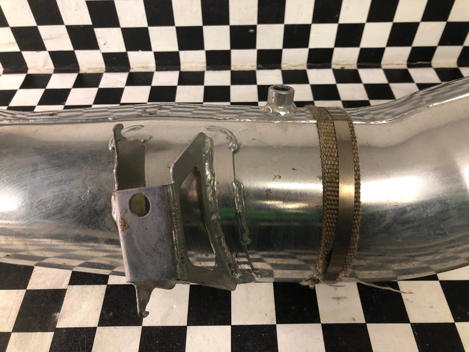 Polaris IQ-R IQ Racer 600 RR 2008-2012 OEM conjunto de tubo de escape afinado 09 10 11 Foto 4 de 4