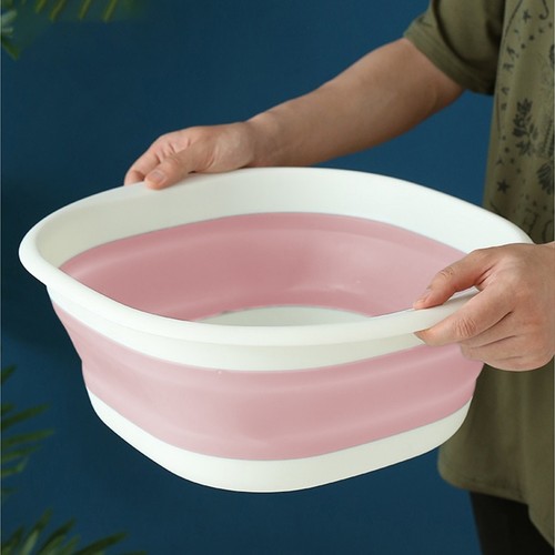 Basin Multipurpose Collapsible Washing Up Bowl Camping Travel Sink Foldable - Picture 8 of 14