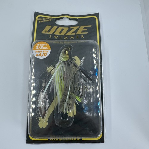 Neu Megabass Uoze Schwimmer 3/8oz #4 Hakengröße (B12)