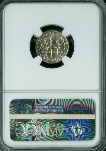 2006 D ROOSEVELT DIME NGC MS66 FT PQ BUSINESS STRIKE MAC SPOTLESS * - Picture 4 of 4