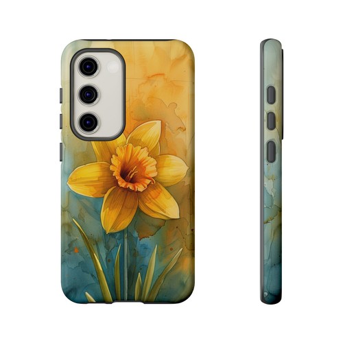 Yellow Daffodil Flower Phone Case for iPhone, Samsung Galaxy, Pixel - 第 113/139 張圖片