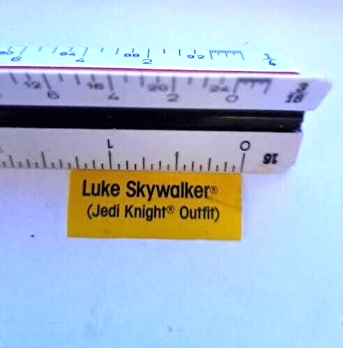 Star Wars Vintage LUKE SKYWALKER (JEDI KNGHT OUTFIT) 70650 65 Back, BONUS LABEL - Picture 15 of 15