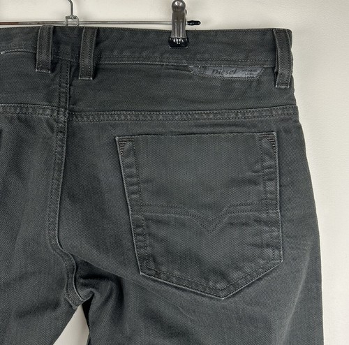 Diesel Safado 3D Regular Slim Straight Wash 008QU Mens Grey Denim Jeans Size 36 - Picture 10 of 14