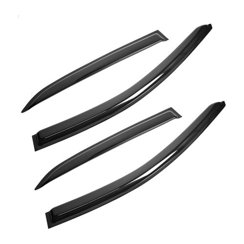 For 2018-2024 Chevy Equinox Tape-on Window Visors Deflectors Sun Rain Guard US Ş - Picture 13 of 15