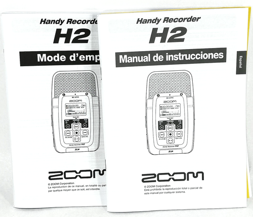 ZOOM H2 Handy Recorder Digital Portable Stereo Microphone, 2GB SD, New* Open Box - Picture 13 of 13
