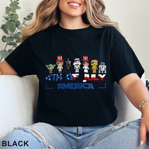 Camisa Star Wars América 4 de Julio, Camisa Disney Star Wars, 201429 - Imagen 4 de 24