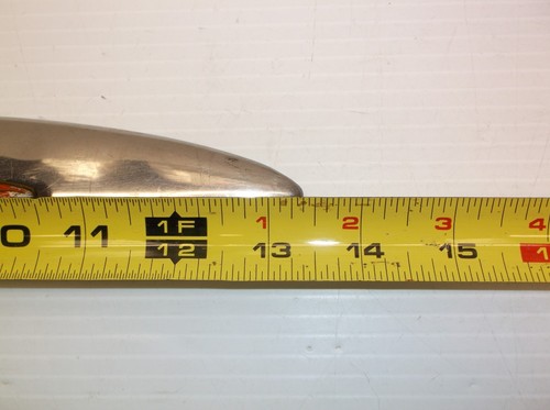 1955 Bel Air 2 door hardtop lower rear door molding trim RH - Bild 6 von 6