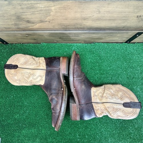 DOUBLE-H DH4305 Boots - MADE IN USA! Men’s Size 13D Cowboy Boots Leather - Picture 20 of 24