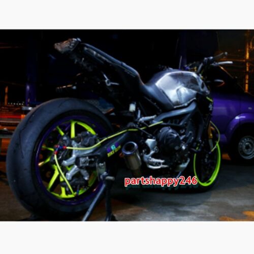 Yamaha MT09/FZ09 Soporte Triple Pinza Motores Pro Stunt Parts Moto Plateado - Imagen 2 de 6
