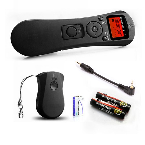 Wireless Timer Remote For Canon 450D 550D 650D 700D 60D 70D G12 SLR Camera NEW - Picture 1 of 11