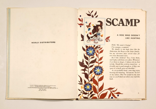 The Adventures of Scamp By Edibimbi Varese (Vintage Story Book + Poster, 1976) - Picture 6 of 7
