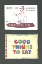 1943 Arm & Hammer, Cow Brand Baking Soda Good things to eat recipes booklet..