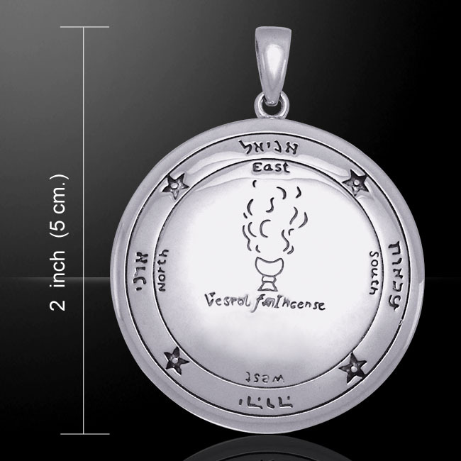 Circle for Consecration Stars Seal Solomon 925 Sterling