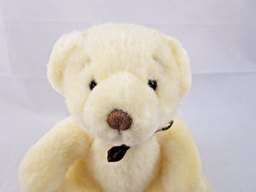 Oso de peluche Russ Browsy peluche crema se sienta juguete de peluche de 6 pulgadas - Imagen 2 de 8