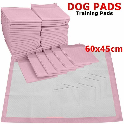 PUPPY TRAINING PADS TOILET PEE WEE MATS CAT PET DOG 50/100/200/500 60X45CM - Picture 15 of 36
