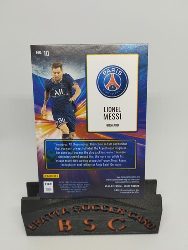 PANINI SCORE Fifa 22/23 Messi Intergalactic Psg Case Hit - Foto 3 di 3