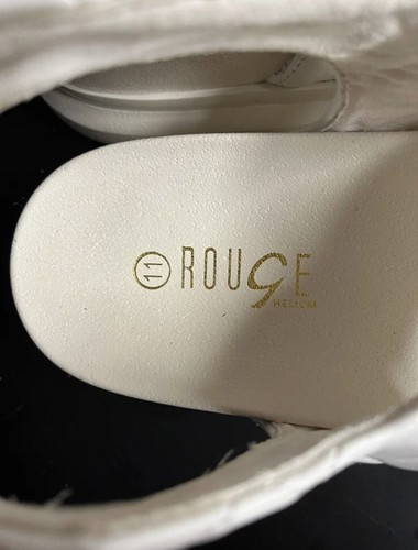 Rouge Helium White Quilted Platform Sandals - Picture 6 of 6