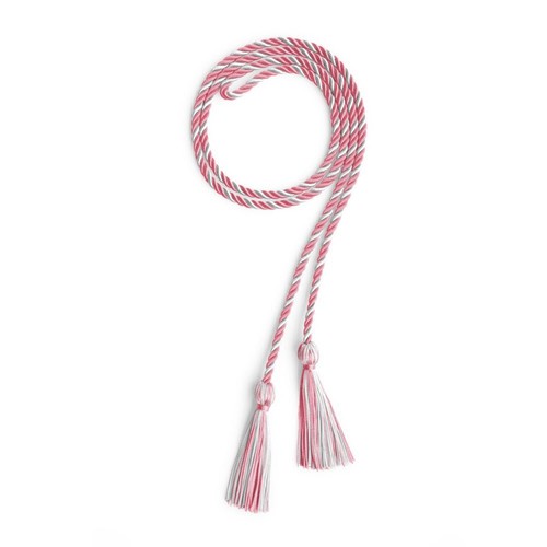Endea Graduation Single Graduate Honor Cord Pink/White - Picture 2 of 4