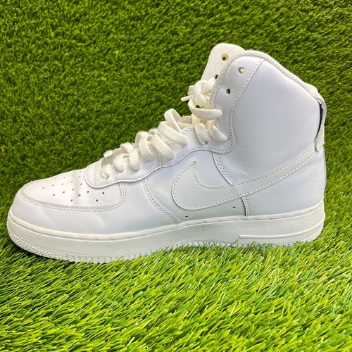Nike Air Force 1 High '07 Mens Size 11 White Athletic Lifestyle Shoes Sneakers - Picture 2 of 11