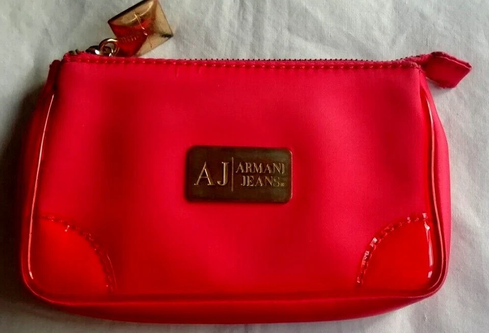 Portfolio Monededo Armani Jeans Rosso Signora / Moda Usato — 第 3/4 张图片